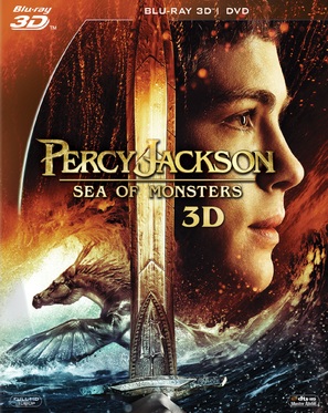 Percy Jackson: Sea of Monsters - Blu-Ray movie cover (thumbnail)