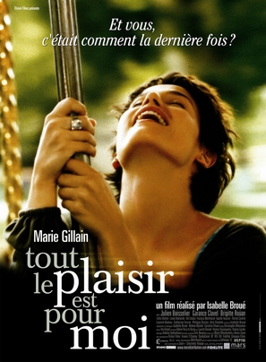 Tout le plaisir est pour moi - French Movie Poster (thumbnail)
