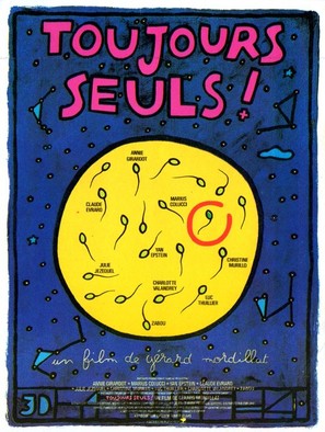 Toujours seuls - French Movie Poster (thumbnail)