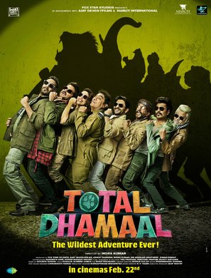 Total Dhamaal - Indian Movie Poster (thumbnail)