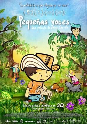 Peque&ntilde;as voces - Colombian Movie Poster (thumbnail)