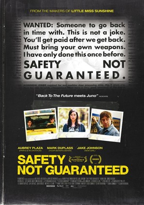 Safety Not Guaranteed - New Zealand Movie Poster (thumbnail)