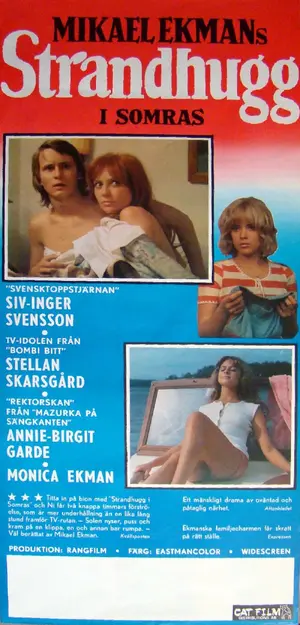 Strandhugg i somras Poster
