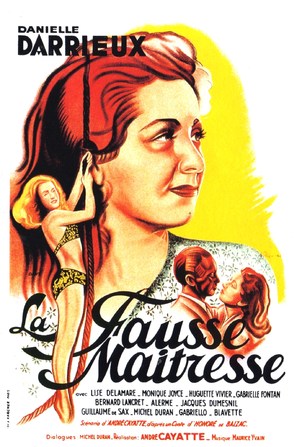 Fausse ma&icirc;tresse, La - French Movie Poster (thumbnail)