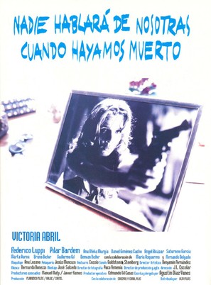 Nadie hablar&aacute; de nosotras cuando hayamos muerto - Spanish Movie Poster (thumbnail)
