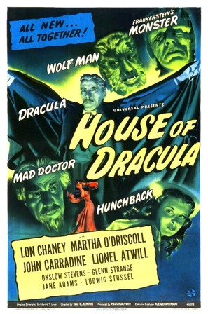 House of Dracula - Theatrical movie poster (thumbnail)