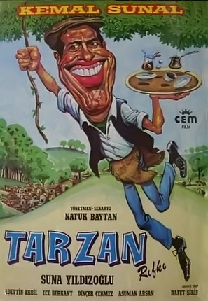 Tarzan Rifki - Turkish Movie Poster (thumbnail)