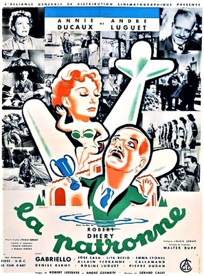 La patronne - French Movie Poster (thumbnail)