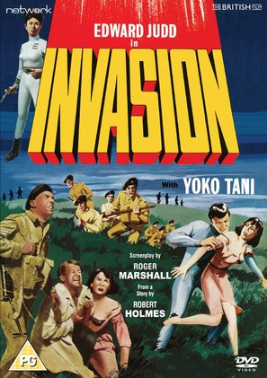 Invasion - British DVD movie cover (thumbnail)