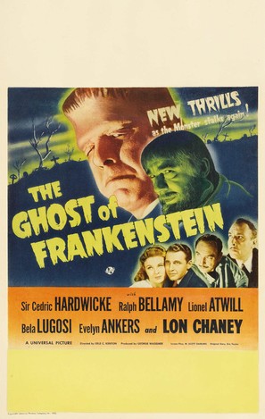 The Ghost of Frankenstein - Theatrical movie poster (thumbnail)