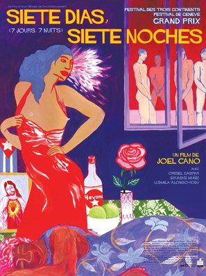 Siete d&iacute;as, siete noches - French poster (thumbnail)
