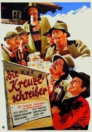 Die Kreuzlschreiber - German Movie Poster (thumbnail)