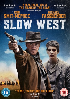 Slow West - British DVD movie cover (thumbnail)