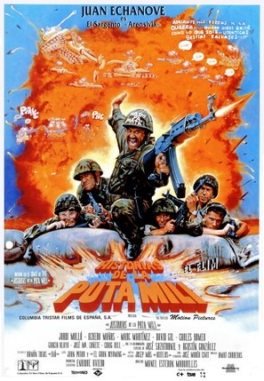 Historias de la puta mili - Spanish Movie Poster (thumbnail)