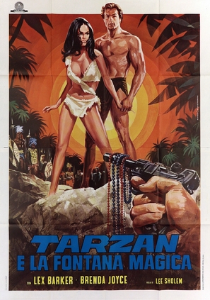 Tarzan&#039;s Magic Fountain - Italian Movie Poster (thumbnail)