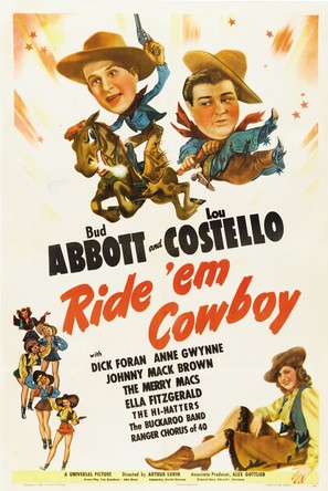 Ride &#039;Em Cowboy - Movie Poster (thumbnail)