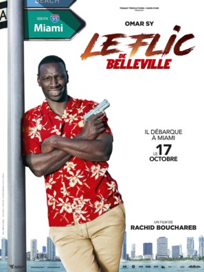 Le Flic de Belleville - French Movie Poster (thumbnail)