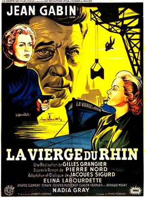 La vierge du Rhin - French Movie Poster (thumbnail)