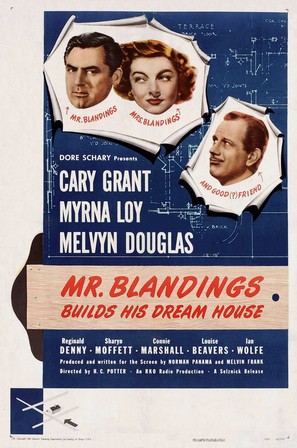 Mr. Blandings Builds His Dream House - Theatrical movie poster (thumbnail)