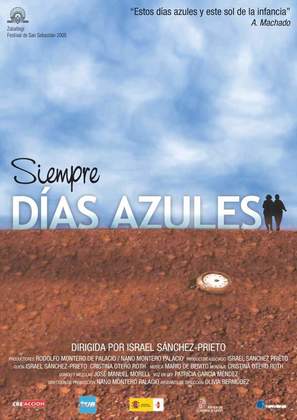 Siempre d&iacute;as azules - Spanish Movie Poster (thumbnail)