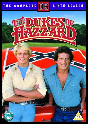 &quot;The Dukes of Hazzard&quot; - British DVD movie cover (thumbnail)