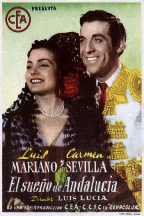 El sue&ntilde;o de Andaluc&iacute;a - Spanish Movie Poster (thumbnail)