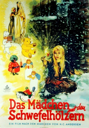 Das M&auml;dchen mit den Schwefelh&ouml;lzern - German Movie Poster (thumbnail)