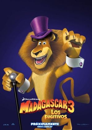 Madagascar 3: Europe&#039;s Most Wanted - Argentinian Movie Poster (thumbnail)