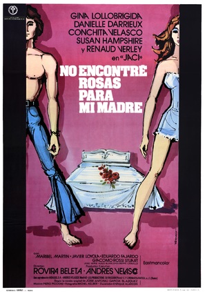 No encontr&eacute; rosas para mi madre - Spanish Movie Poster (thumbnail)