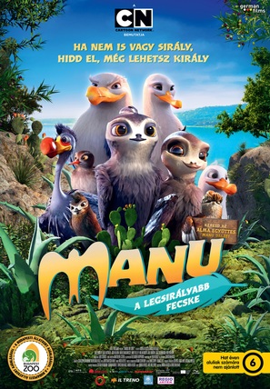 Manou the Swift - Hungarian Movie Poster (thumbnail)