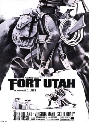 Fort Utah - French Movie Poster (thumbnail)