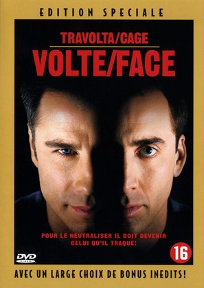 Face/Off - Belgian DVD movie cover (thumbnail)