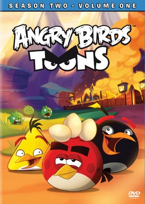 &quot;Angry Birds Toons&quot; - DVD movie cover (thumbnail)