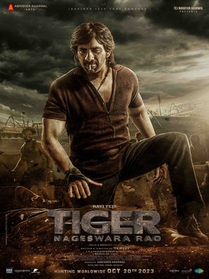 Tiger Nageswara Rao - Indian Movie Poster (thumbnail)
