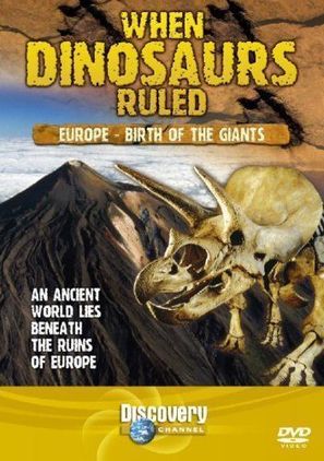 &quot;When Dinosaurs Ruled&quot; - British DVD movie cover (thumbnail)