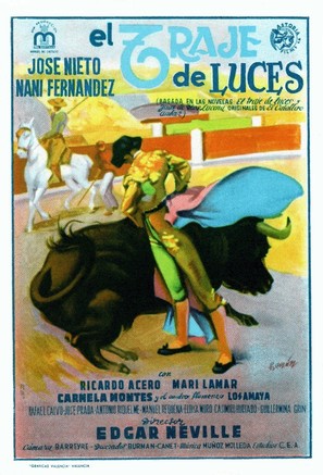 El traje de luces - Spanish Movie Poster (thumbnail)