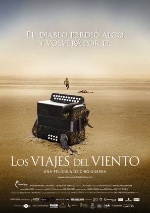 Los viajes del viento - Colombian Movie Poster (thumbnail)