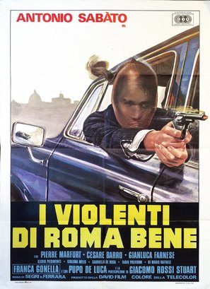I violenti di Roma bene - Italian Movie Poster (thumbnail)