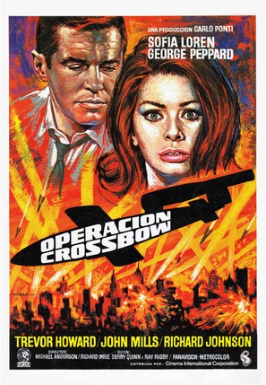 Operation Crossbow - Spanish Movie Poster (thumbnail)