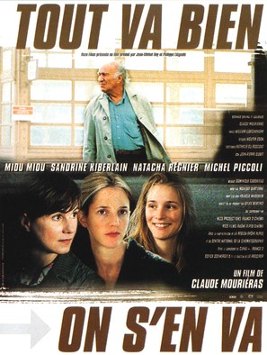 Tout va bien, on s&#039;en va - French Movie Poster (thumbnail)