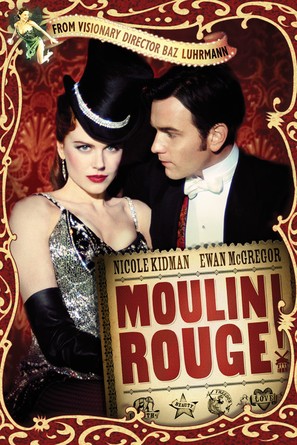 Moulin Rouge - DVD movie cover (thumbnail)