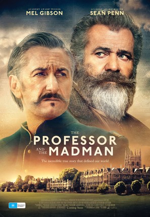 The Professor and the Madman - Australian Movie Poster (thumbnail)