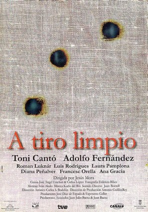 A tiro limpio - Spanish Movie Poster (thumbnail)