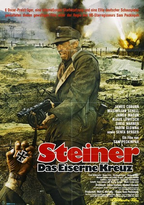 Cross of Iron - German Movie Poster (thumbnail)