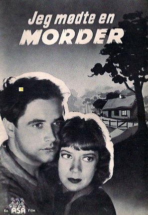 Jeg m&oslash;dte en morder - Danish Movie Poster (thumbnail)