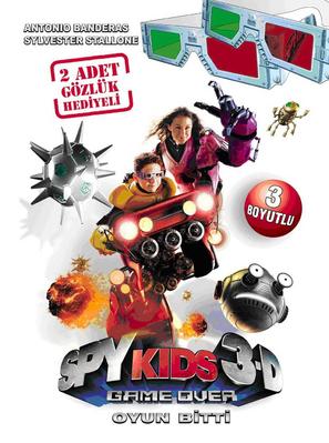 SPY KIDS 3-D : GAME OVER - Turkish Movie Poster (thumbnail)