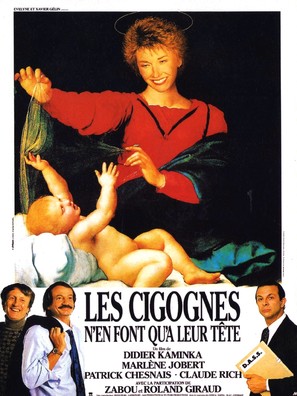 Les cigognes n&#039;en font qu&#039;&agrave; leur t&ecirc;te - French Movie Poster (thumbnail)