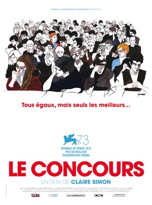 Le concours - French Movie Poster (thumbnail)