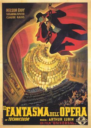 Phantom of the Opera - Italian Movie Poster (thumbnail)