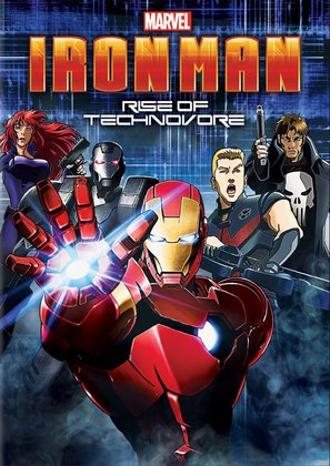 Iron Man: Rise of Technovore - DVD movie cover (thumbnail)